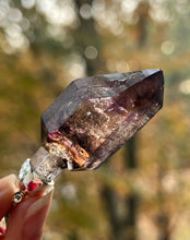 Load image into Gallery viewer, Shangaan Smoky Amethyst Scepter pendant