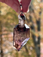 Load image into Gallery viewer, Shangaan Smoky Amethyst Scepter pendant