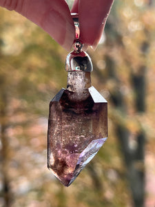 Shangaan Smoky Amethyst Scepter pendant