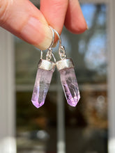 Load image into Gallery viewer, Vera Cruz Amethyst drop earrings