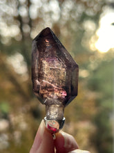 Load image into Gallery viewer, Shangaan Smoky Amethyst Scepter pendant