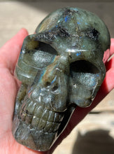 Load image into Gallery viewer, The Space Time Wizard Labradorite Skull Being