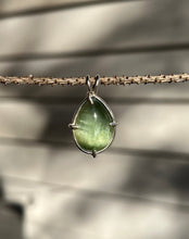 Load image into Gallery viewer, Abundance Unlocked - Cats Eye Jade pendant