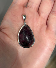 Load image into Gallery viewer, One of a kind - RARE XL Gem Grade Siberite aka Purple Tourmaline pendant