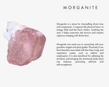 Load image into Gallery viewer, Morganite &amp; Black Tourmaline pendant