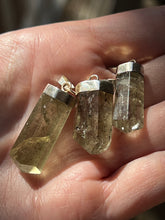 Load image into Gallery viewer, Epidote included Scapolite pendants