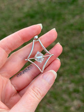 Load image into Gallery viewer, Herkimer Diamond (naturally double terminated) Stargate Pendant