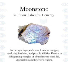 Load image into Gallery viewer, Full flash Rainbow Moonstone pendant with Black Tourmaline