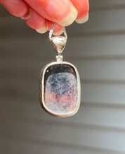 Load image into Gallery viewer, Collectors Drop - Faceted Ruby Sapphire pendant