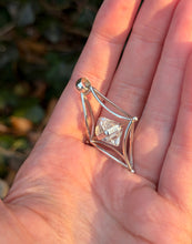 Load image into Gallery viewer, Herkimer Diamond (naturally double terminated) Stargate Pendant