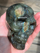 Load image into Gallery viewer, The Space Time Wizard Labradorite Skull Being