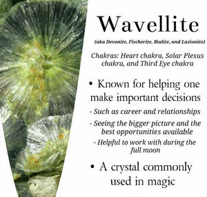 Rare Wavellite necklace