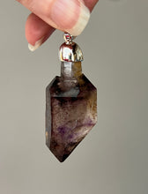 Load image into Gallery viewer, Shangaan Smoky Amethyst Scepter pendant