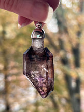 Load image into Gallery viewer, Shangaan Smoky Amethyst Scepter pendant