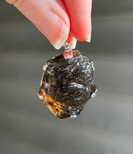 Load image into Gallery viewer, Natural Smoky Citrine Carved Dragon pendant