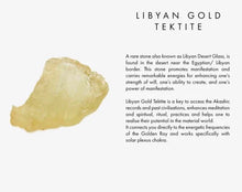 Load image into Gallery viewer, Libyan Gold Tektite pendant - 34.5 carats