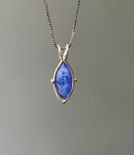 Load image into Gallery viewer, Top Quality Tanzanite necklace with incredible shimmer