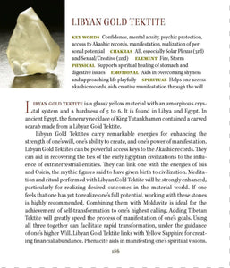 Libyan Gold Tektite pendant - 34.5 carats