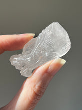 Load image into Gallery viewer, Double sided carved Danburite Dragon point - Collectors piece - One of a Kind