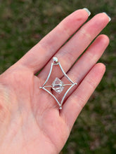 Load image into Gallery viewer, Herkimer Diamond (naturally double terminated) Stargate Pendant