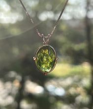 Load image into Gallery viewer, Gem quality gumdrop Peridot necklace with special inclusions