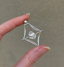 Load image into Gallery viewer, Herkimer Diamond (naturally double terminated) Stargate Pendant