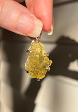 Load image into Gallery viewer, Intense Colored Natural Etched Heliodor pendant 35.5 carats