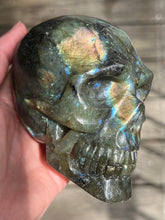 Load image into Gallery viewer, The Space Time Wizard Labradorite Skull Being