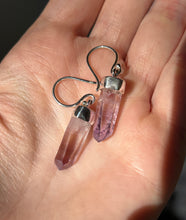 Load image into Gallery viewer, Vera Cruz Amethyst drop earrings