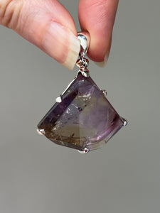 Faceted Natural Ametrine pendant