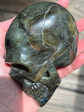 Load image into Gallery viewer, The Space Time Wizard Labradorite Skull Being