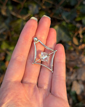 Load image into Gallery viewer, Herkimer Diamond (naturally double terminated) Stargate Pendant