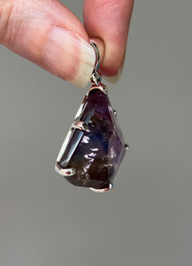 Faceted Natural Ametrine pendant