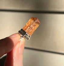 Load image into Gallery viewer, Imperial Topaz crystal pendant with rainbows galore