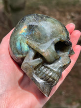 Load image into Gallery viewer, The Space Time Wizard Labradorite Skull Being