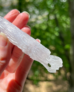 One of a Kind - Super 7 Elestial Carved Dragon Ceremonial Wand