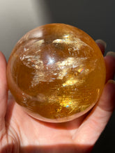 Load image into Gallery viewer, Magnificent Golden Honey Calcite XL sphere