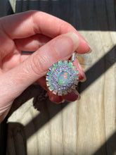 Load image into Gallery viewer, Top grade Ethiopian Opal and Tanzanite necklace