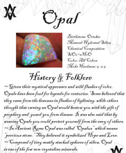 Load image into Gallery viewer, Lab created Fire Opal ring