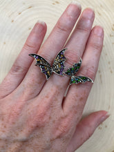 Load image into Gallery viewer, Mariposa Nocturna ring