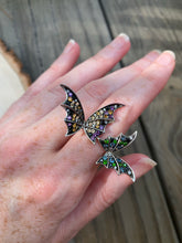 Load image into Gallery viewer, Mariposa Nocturna ring