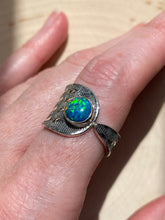 Load image into Gallery viewer, Lab created Fire Opal ring