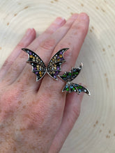 Load image into Gallery viewer, Mariposa Nocturna ring