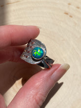 Load image into Gallery viewer, Lab created Fire Opal ring