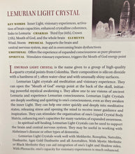 Load image into Gallery viewer, Hovave Art Lemurian Light crystal necklace with Sacred Masculine &amp; Divine Feminine Symbols