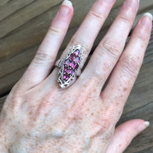 Load image into Gallery viewer, Pink Tourmaline rings