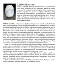 Load image into Gallery viewer, Translucent Rainbow Moonstone &amp; Tanzanite Queen Ring