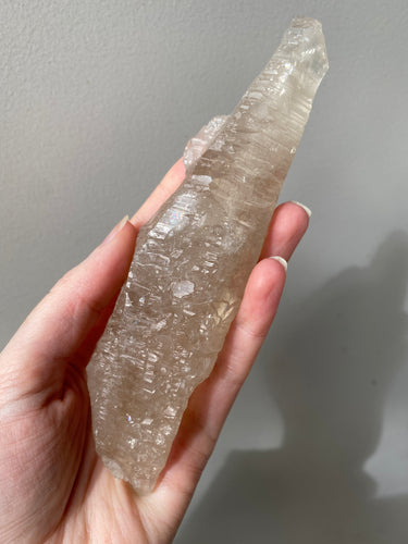 Natural Elestial Lemurian Citrine Wand