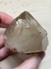 Load image into Gallery viewer, Natural Citrine Generator crystal covered in Record Keepers and Rainbows