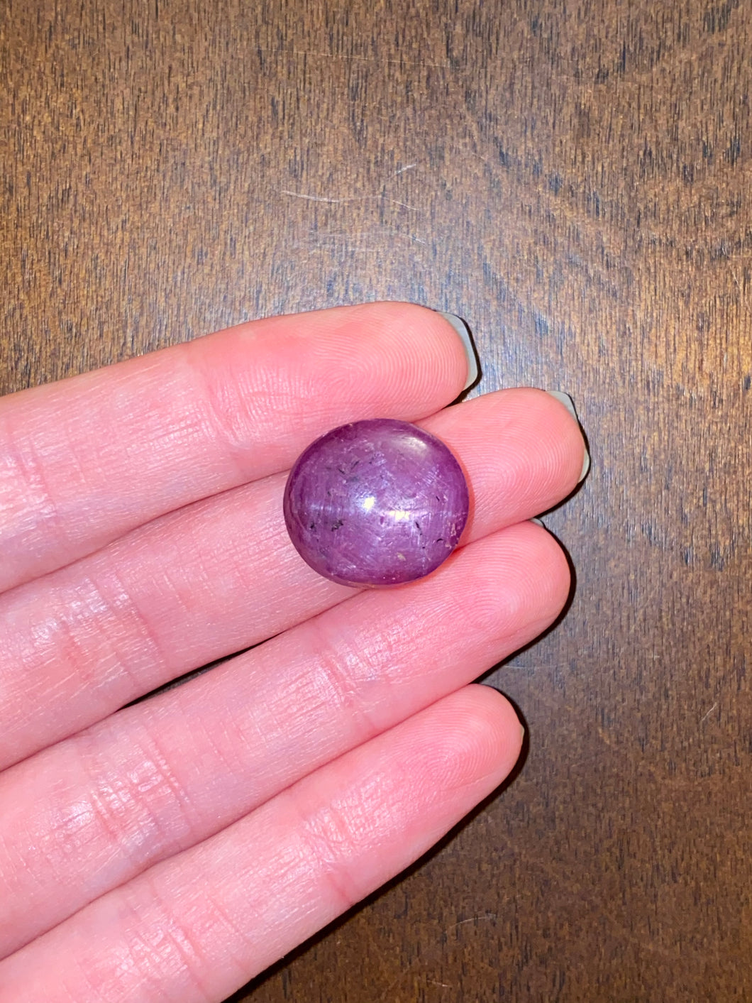 27 carat natural Star Ruby cabochon